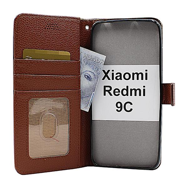 New Standcase Wallet Xiaomi Redmi 9C Ljusblå