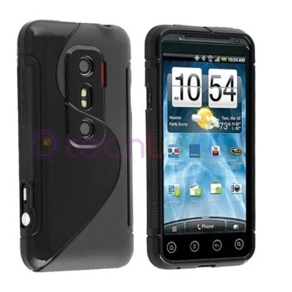S-Line skal HTC Evo 3D Svart