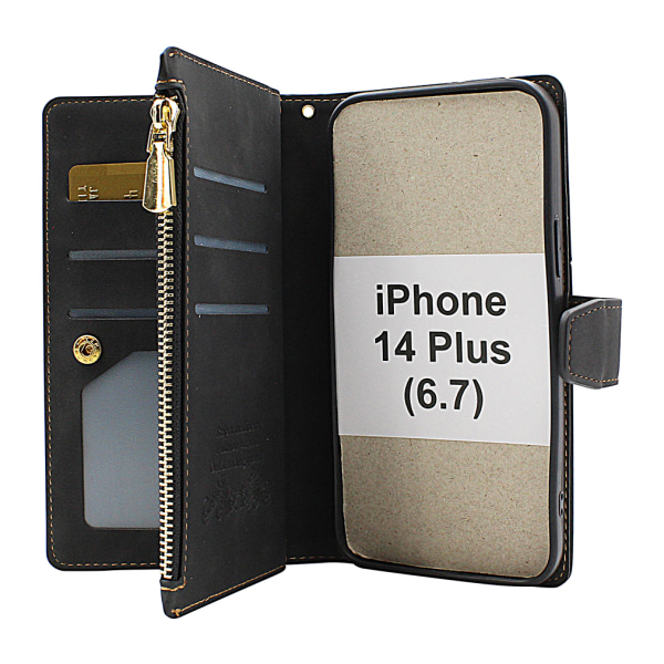 XL Standcase Lyxfodral iPhone 14 Plus (6.7) Brun