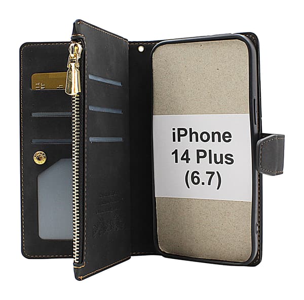 XL Standcase Lyxfodral iPhone 14 Plus (6.7) Brun