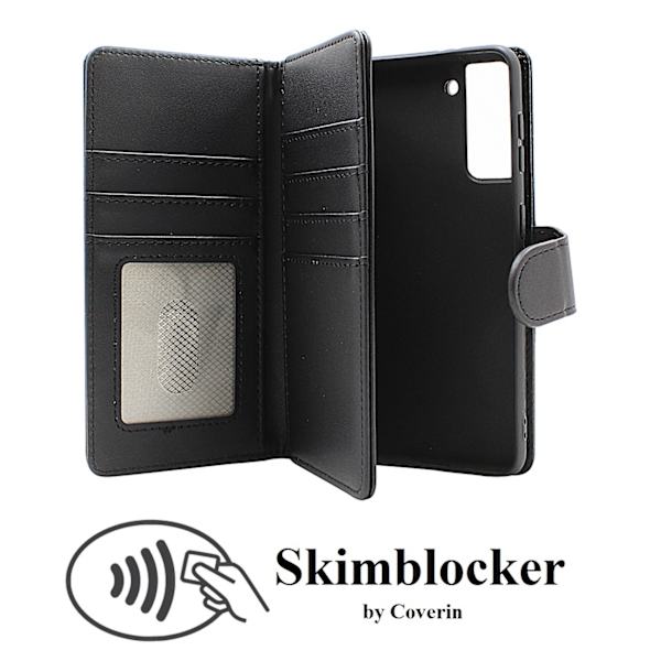 Skimblocker Samsung Galaxy S21 5G XL Plånboksfodral