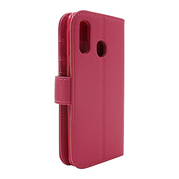 New Standcase Wallet Samsung Galaxy A40 (A405FN/DS) Hotpink