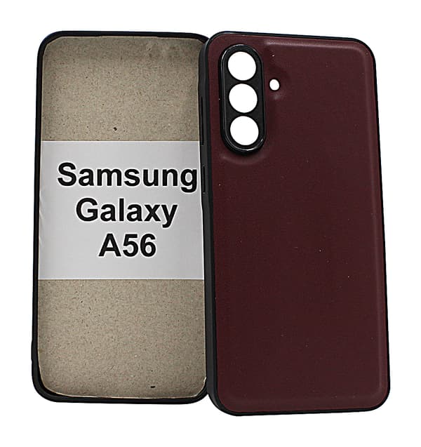 Magnetskal Samsung Galaxy A56 Mörkröd