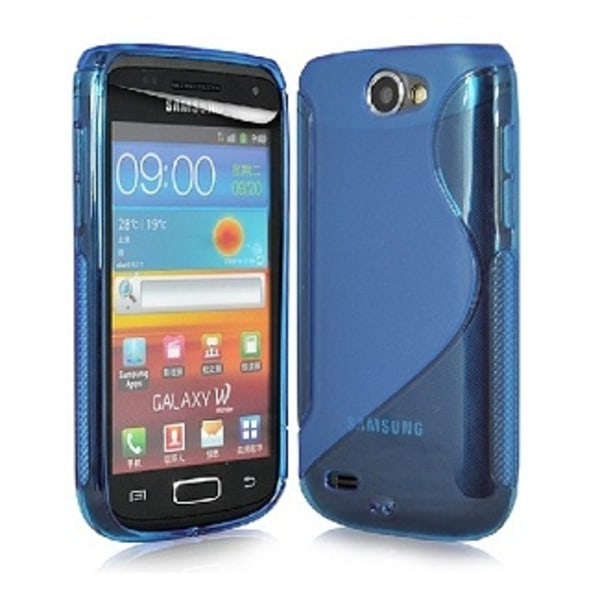 S-Line skal Samsung Galaxy W (i8150) Blå
