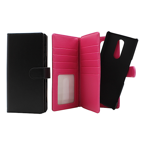 Skimblocker XL Magnet Wallet Sony Xperia 1 (J9110) Hotpink