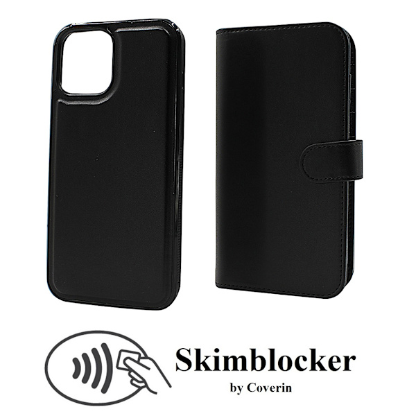 Skimblocker XL Magnet Fodral iPhone 12 Pro Max (6.7)