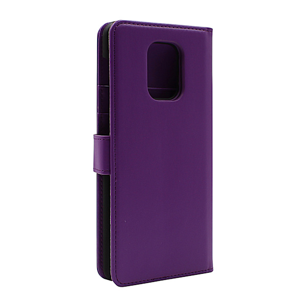 Skimblocker Magnet Wallet Xiaomi Redmi Note 9s / Note 9 Pro Lila