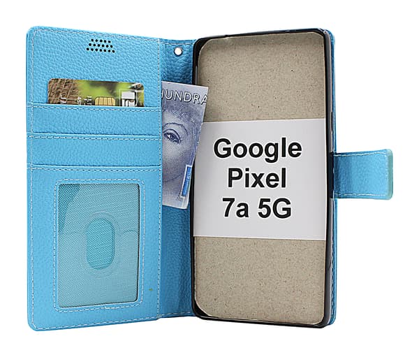 New Standcase Wallet Google Pixel 7a 5G Brun