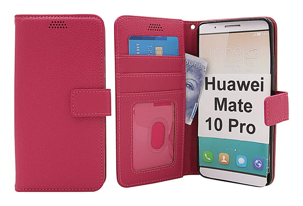 New Standcase Wallet Huawei Mate 10 Pro Ljusblå