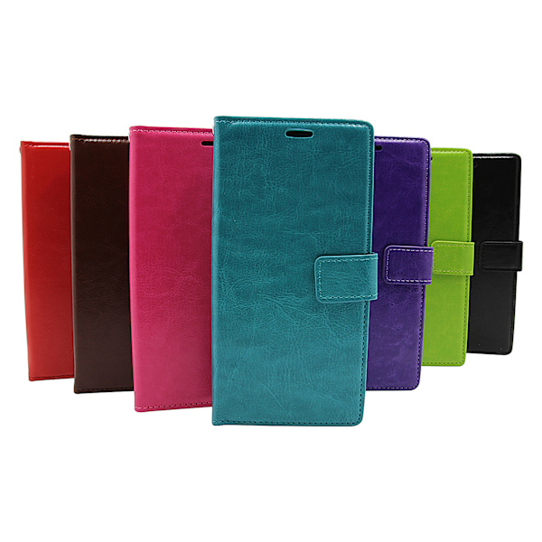 Crazy Horse Wallet Xiaomi Redmi 13C Grön