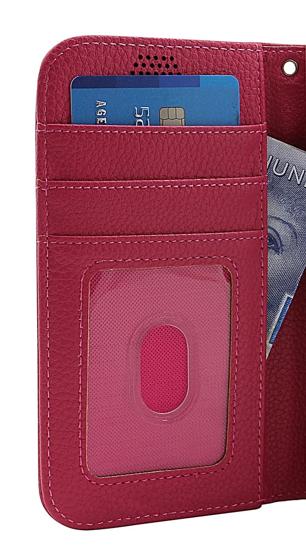 New Standcase Wallet Xiaomi Mi A2 Lite Hotpink