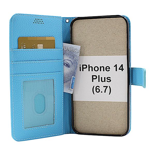 New Standcase Wallet iPhone 14 Plus (6.7) Lila