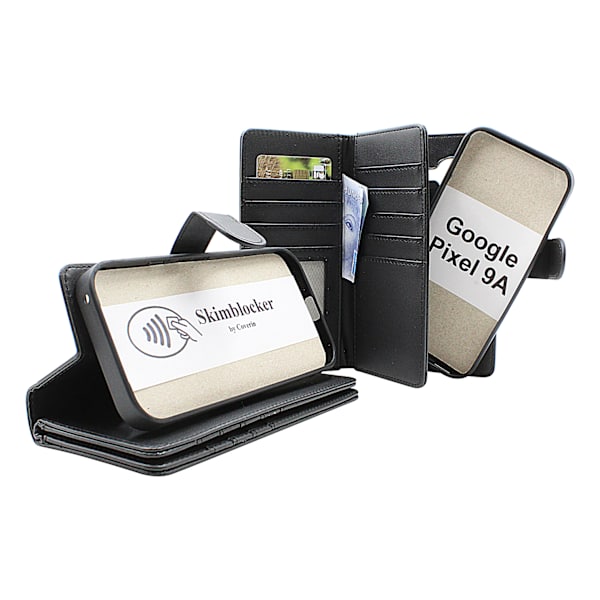 Skimblocker Google Pixel 9a XL Magnet Plånboksfodral