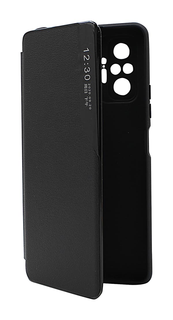 Smart Flip Cover Xiaomi Redmi Note 10 Pro Röd