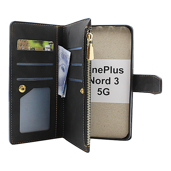 XL Standcase Lyxfodral OnePlus Nord 3 5G Marinblå