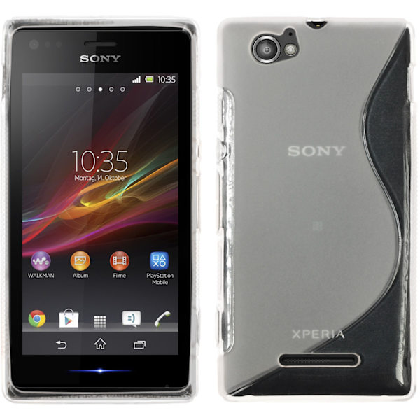 S-Line skal Sony Xperia M2 (D2303) Clear
