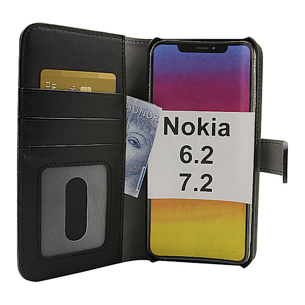Skimblocker Magnet Wallet Nokia 6.2 / 7.2