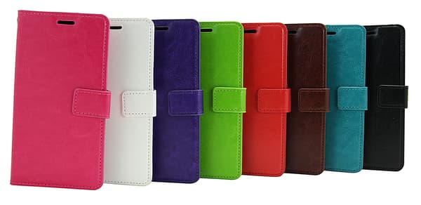 Crazy Horse Wallet Motorola One Vision Turkos