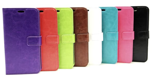 Crazy Horse Wallet Samsung Galaxy A5 2017 (A520F) Lila