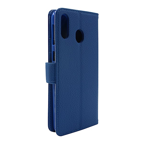 New Standcase Wallet Samsung Galaxy M20 (M205F) Blå