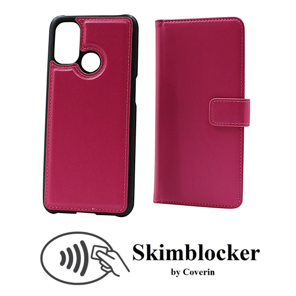 Skimblocker Magnet Fodral OnePlus Nord N100 Hotpink