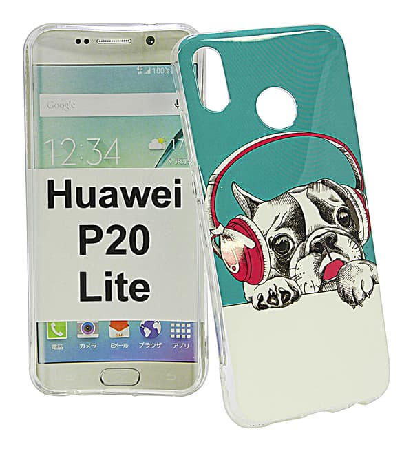 Designskal TPU Huawei P20 Lite