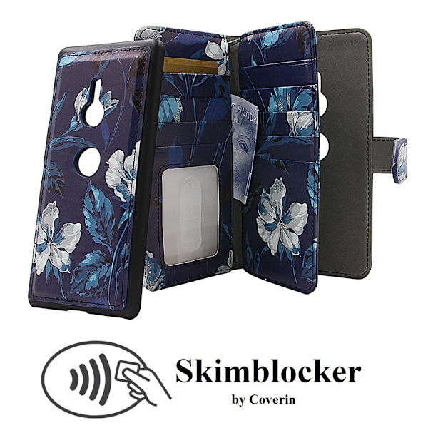 Skimblocker XL Magnet Designwallet Sony Xperia XZ3