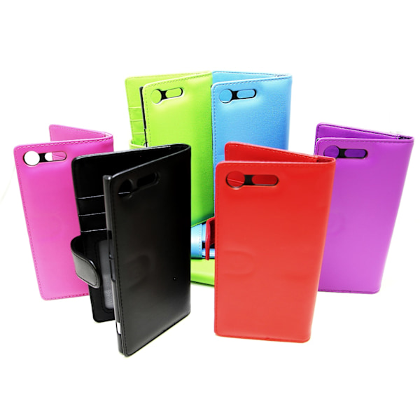 Plånboksfodral Sony Xperia XZ Premium (G8141) Hotpink