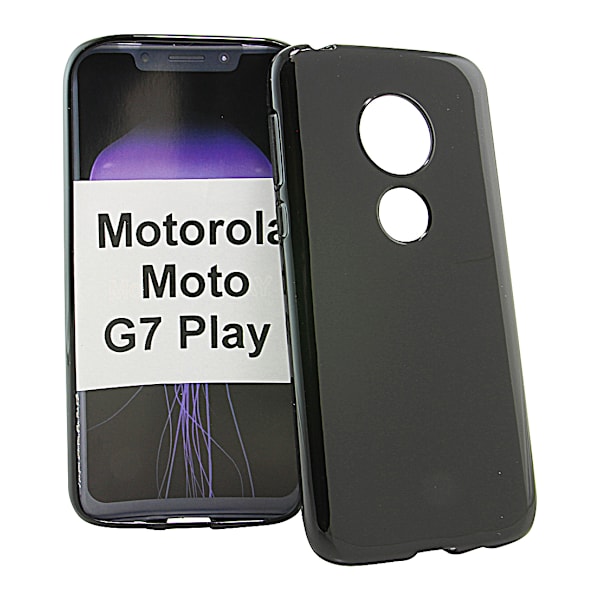TPU skal Motorola Moto G7 Play Svart