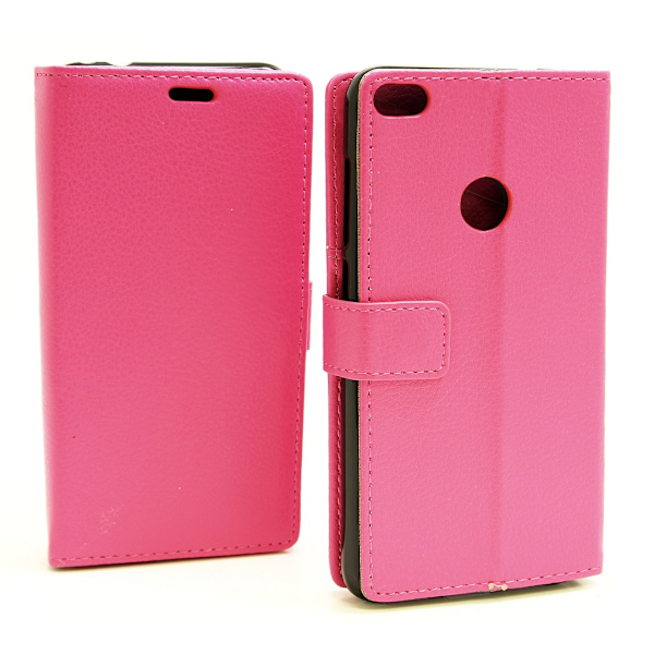 Standcase Wallet Huawei Honor 8 Lite Hotpink