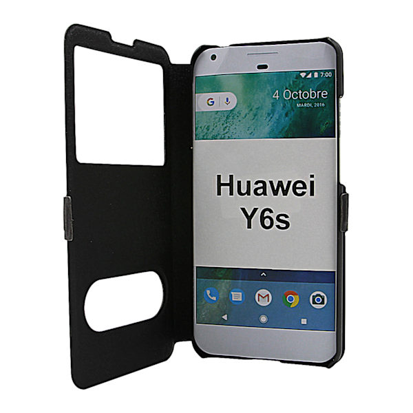 Flipcase Huawei Y6s Svart