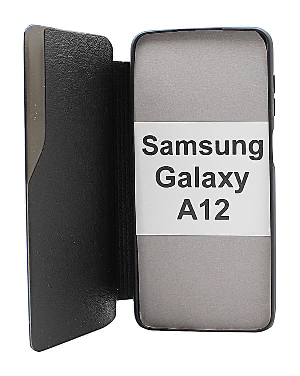 Smart Flip Cover Samsung Galaxy A12 (A125F/DS) Mörkblå