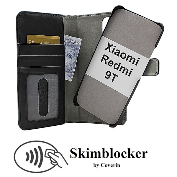 Skimblocker Magnet Fodral Xiaomi Mi Redmi 9T