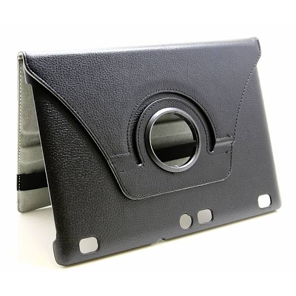 360 Fodral Lenovo Tab3 10 (ZA0X / ZA0Y) Svart D1040