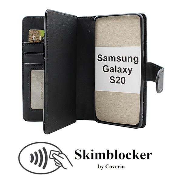 Skimblocker Samsung Galaxy S20 / S20 5G XL Plånboksfodral