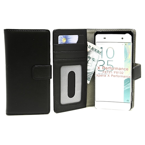Skimblocker Magnet Wallet Sony Xperia X Performance
