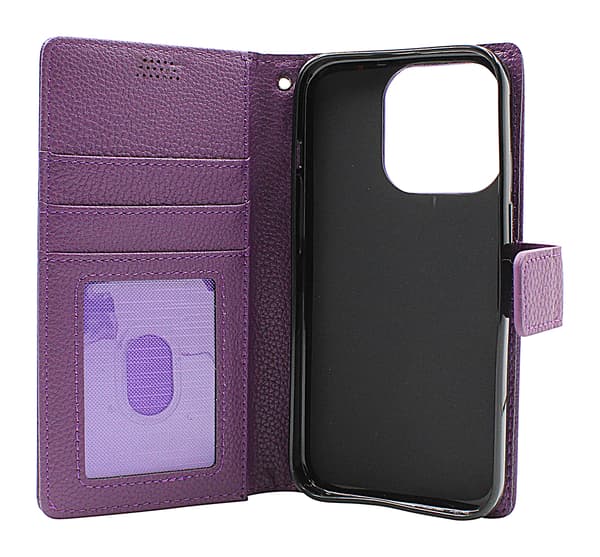 New Standcase Wallet iPhone 15 Pro Lila