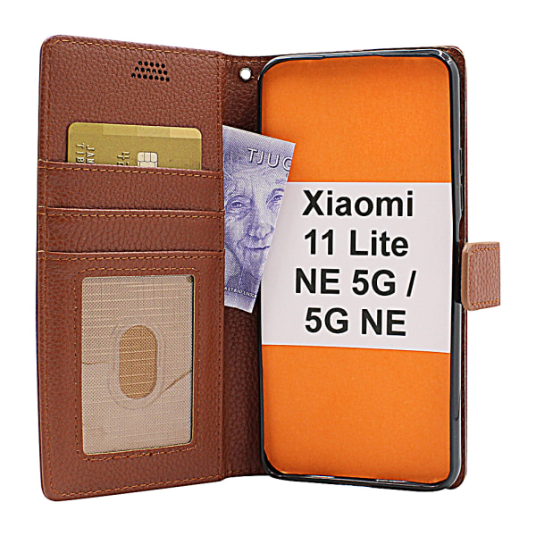 New Standcase Wallet Xiaomi 11 Lite NE 5G / 11 Lite 5G NE Lila