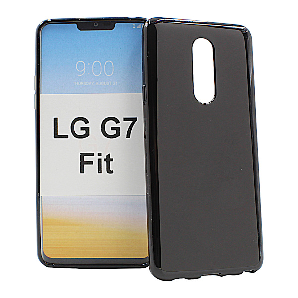 TPU skal LG G7 Fit (LMQ850) (Svart)