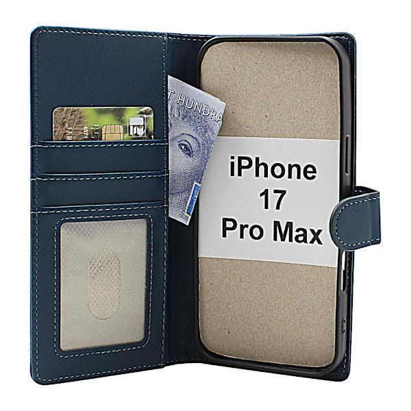 Skimblocker iPhone 17 Pro Max Plånboksfodral Petrol