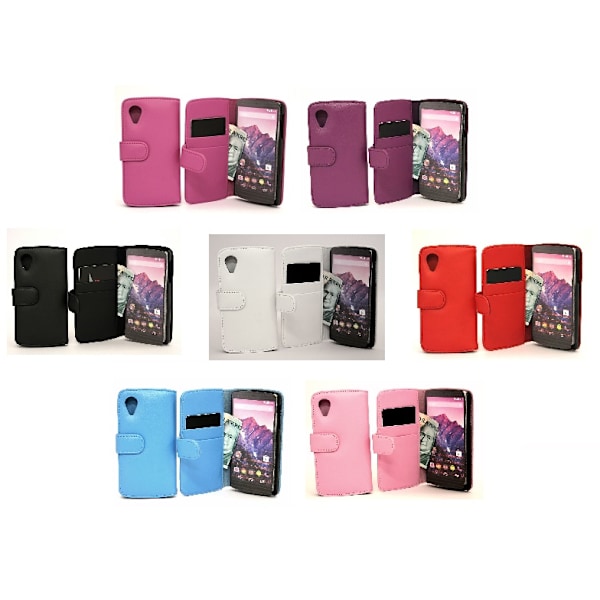 Plånboksfodral Google Nexus 5 (LG) Svart