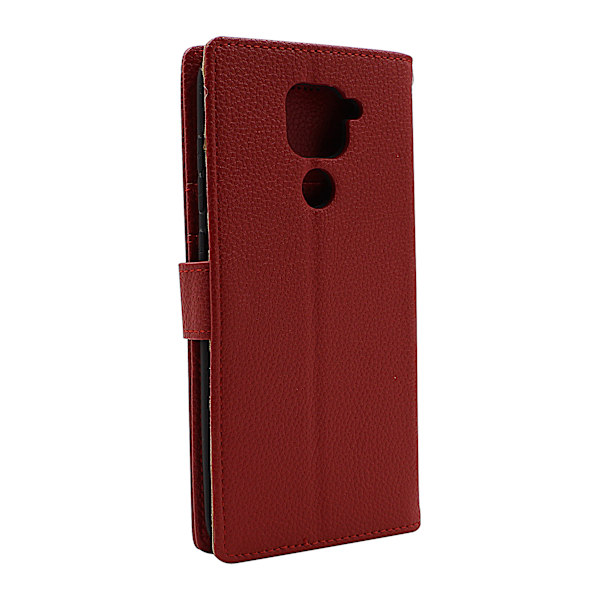 New Standcase Wallet Xiaomi Redmi Note 9 Röd