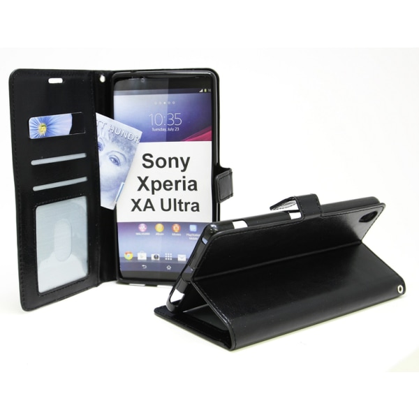 Crazy Horse Wallet Sony Xperia XA Ultra (G3211) Röd
