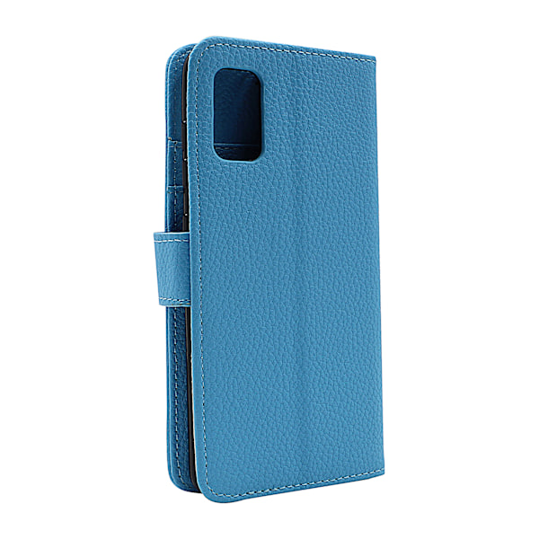 New Standcase Wallet Samsung Galaxy A41 Ljusblå