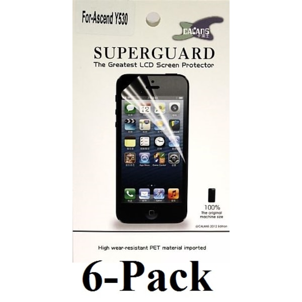 Skärmskydd Huawei Ascend Y530  (C8813) 6-Pack