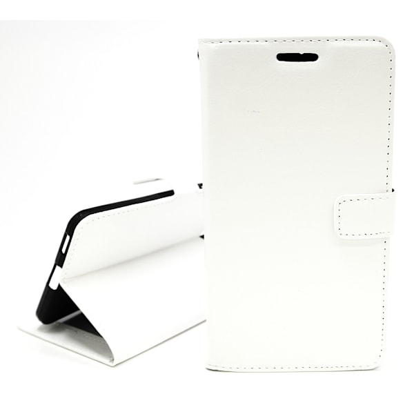Crazy Horse Wallet Nokia 5 Vit