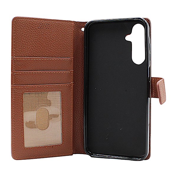 New Standcase Wallet Samsung Galaxy A25 5G (SM-A256B/DS) Brun