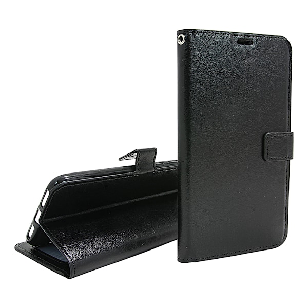 Crazy Horse Wallet LG G8s ThinQ (LMG810) Svart