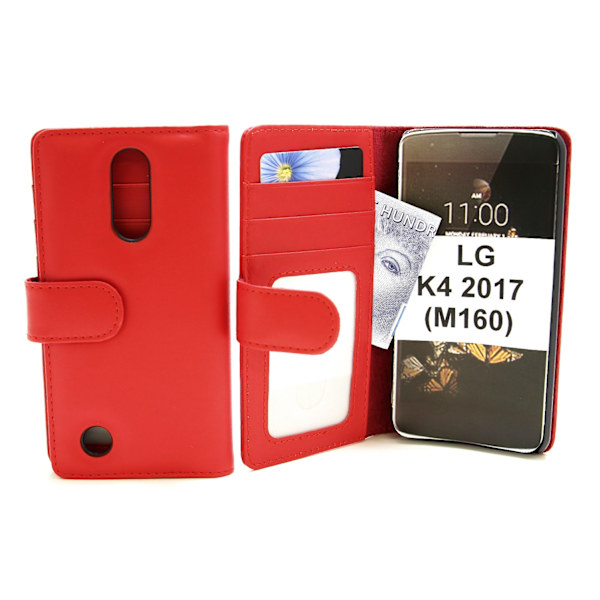 Plånboksfodral LG K4 2017 (M160) Röd