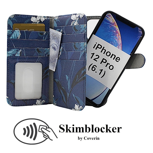 Skimblocker XL Magnet Designwallet iPhone 12 Pro (6.1)